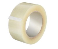 Скотч 48*60м/66я КК Ш каучук прозрачный (72,36) TPJS-003T/W, арт.45 Прозрачный - фото
