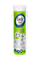 Ватные диски 120шт,Emily Style, арт. С0006518  - фото
