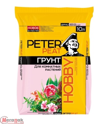 Грунт 10л "Для комнатных растений", линия ХОББИ, Х-08-10  - фото